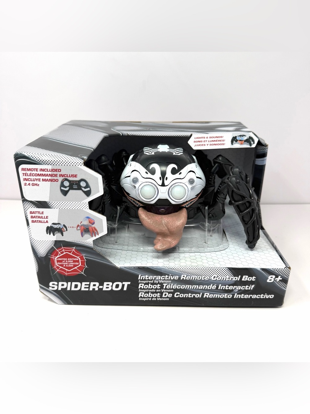 Disney D23 2026 Venom Spider-Bot Interactive Remote Control Robot Limited Ed